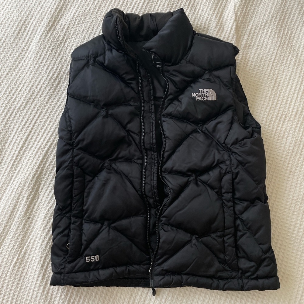 Black North Face Vest